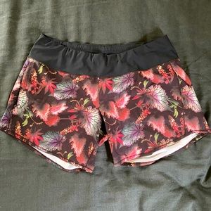 Oiselle Long Roga Shorts